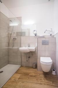 Ένα μπάνιο στο Hotel Wiesengrund Business & Boutique