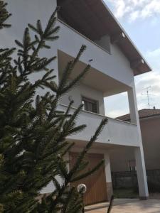 The building in which a panziókat is located