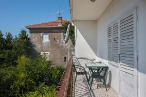 Balkón nebo terasa v ubytování Apartments Petar