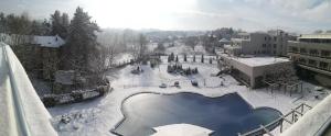 Spa Hotel Ata during the winter
