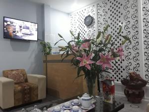 TV a/nebo společenská místnost v ubytování Dang Nguyen Guesthouse