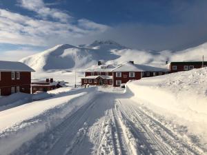 Bygdin Høyfjellshotell v zime