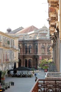 The building in which a panziókat is located