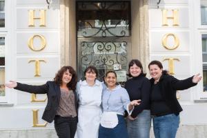 Goście zatrzymujący się w obiekcie Hotel Schwalbe