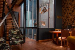 Posezení v ubytování Augusta Hotel