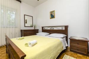Ένα ή περισσότερα κρεβάτια σε δωμάτιο στο House Fanita
