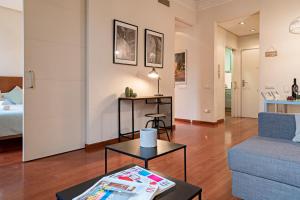 Posezení v ubytování Habitat Apartments Paseo de Gracia Suite