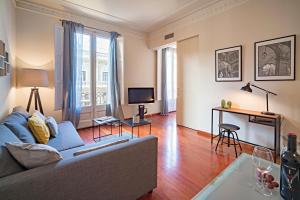 Posezení v ubytování Habitat Apartments Paseo de Gracia Suite