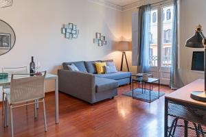 Posezení v ubytování Habitat Apartments Paseo de Gracia Suite