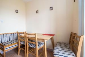 Posezení v ubytování Apartments Rose