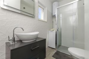 Koupelna v ubytování House Jadranka