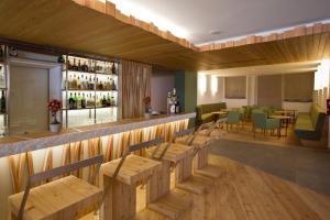 Posezení v ubytování Hotel Delle Alpi