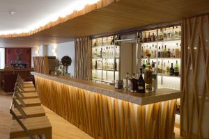 Lounge nebo bar v ubytování Hotel Delle Alpi