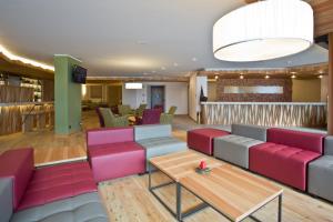 Posezení v ubytování Hotel Delle Alpi