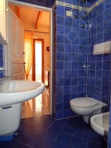 Koupelna v ubytování Casa Arcada