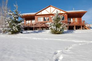 Cabañas Normana Inn durante o inverno
