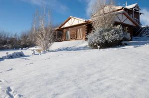 Cabañas Normana Inn durante o inverno