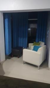 Ein Sitzbereich in der Unterkunft DB Tower Vacation Rental