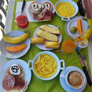 
Breakfast options available to guests at B&B I Coppi
