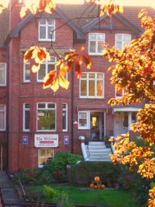The building where the guesthouse is located 