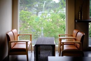 אזור ישיבה ב-Lazy Sunday hostel