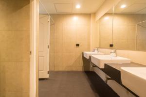חדר רחצה ב-Lazy Sunday hostel