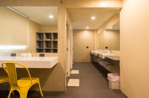 חדר רחצה ב-Lazy Sunday hostel