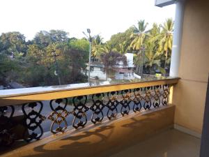 ระเบียงหรือลานระเบียงของ Cassi Studio with a view