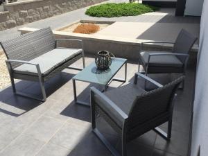Posezení v ubytování Apartment OasisBeach La Zenia