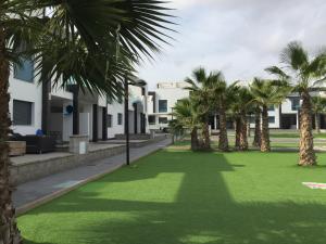 Zahrada ubytování Apartment OasisBeach La Zenia