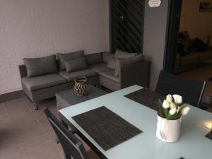 Posezení v ubytování Apartment OasisBeach La Zenia