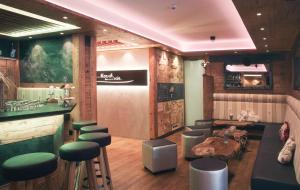 Kuchyň nebo kuchyňský kout v ubytování Hotel Hemizeus & Iremia Spa