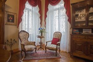 Posezení v ubytování B&B Contrada dei Giardini