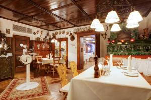 Restaurace v ubytování Obermühle 4*S Boutique Resort