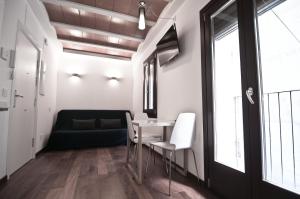 Posezení v ubytování Barcelona Beach Apartments