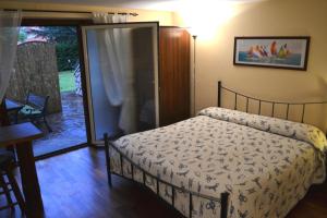 Postel nebo postele na pokoji v ubytování Villa Rilke Duino