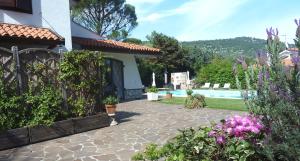 Zahrada ubytování Villa Rilke Duino