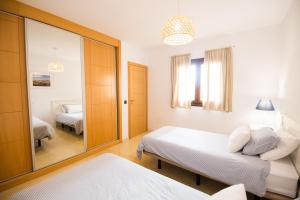 Posteľ alebo postele v izbe v ubytovaní Tinajas - No Noise