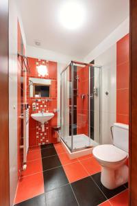Ein Badezimmer in der Unterkunft Martin Hotel Prague