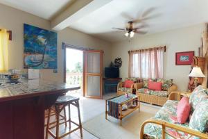 A seating area at Zinnia @ Caribe Island