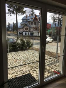 Budynek, w którym mieści się apartament