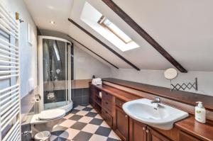 Kúpeľňa v ubytovaní Panoramic Loft