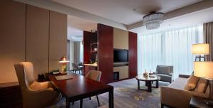 Posezení v ubytování Shangri-La Yiwu - Close to Yiwu International Trade Market