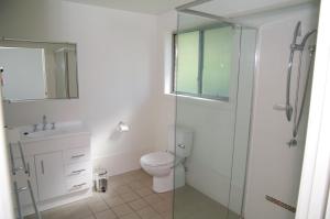 A bathroom at Banyula, 103 Neville Morton Drive