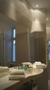 Vonios kambarys apgyvendinimo įstaigoje Hotel Sylter Hof