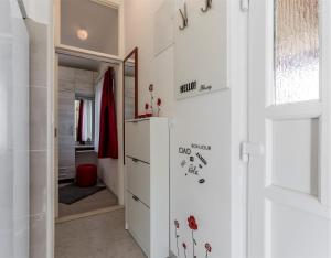 Koupelna v ubytování Apartment Taja, cijela kuća i vrt samo za vas