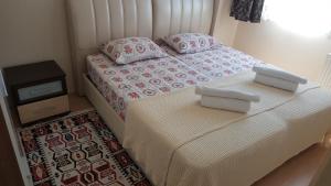 Troya Apart Çanakkaleにあるベッド