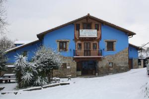 Casa Rural Ecológica Arrizurieta v zimě