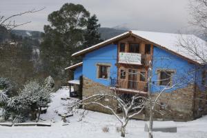 Casa Rural Ecológica Arrizurieta v zimě