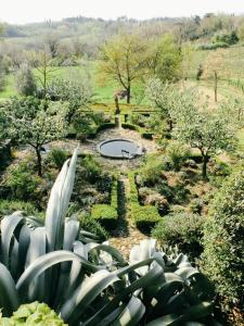 A garden outside Locanda Casanuova